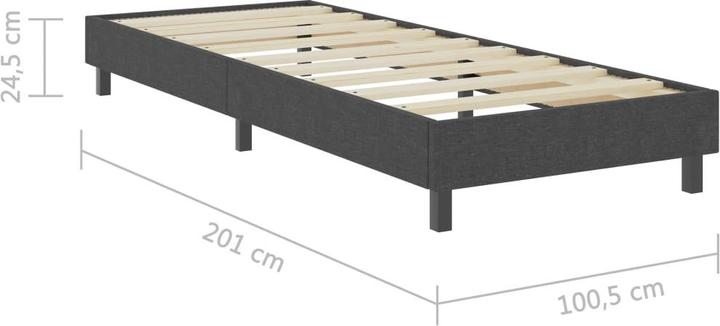 Produktbild vidaXL Bettgestell (100 x 200 cm)