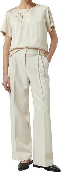 Produktbild Comma Bluse Feminine Kurzarmbluse mit Raglanärmeln und Raffung am Ausschnitt (40)