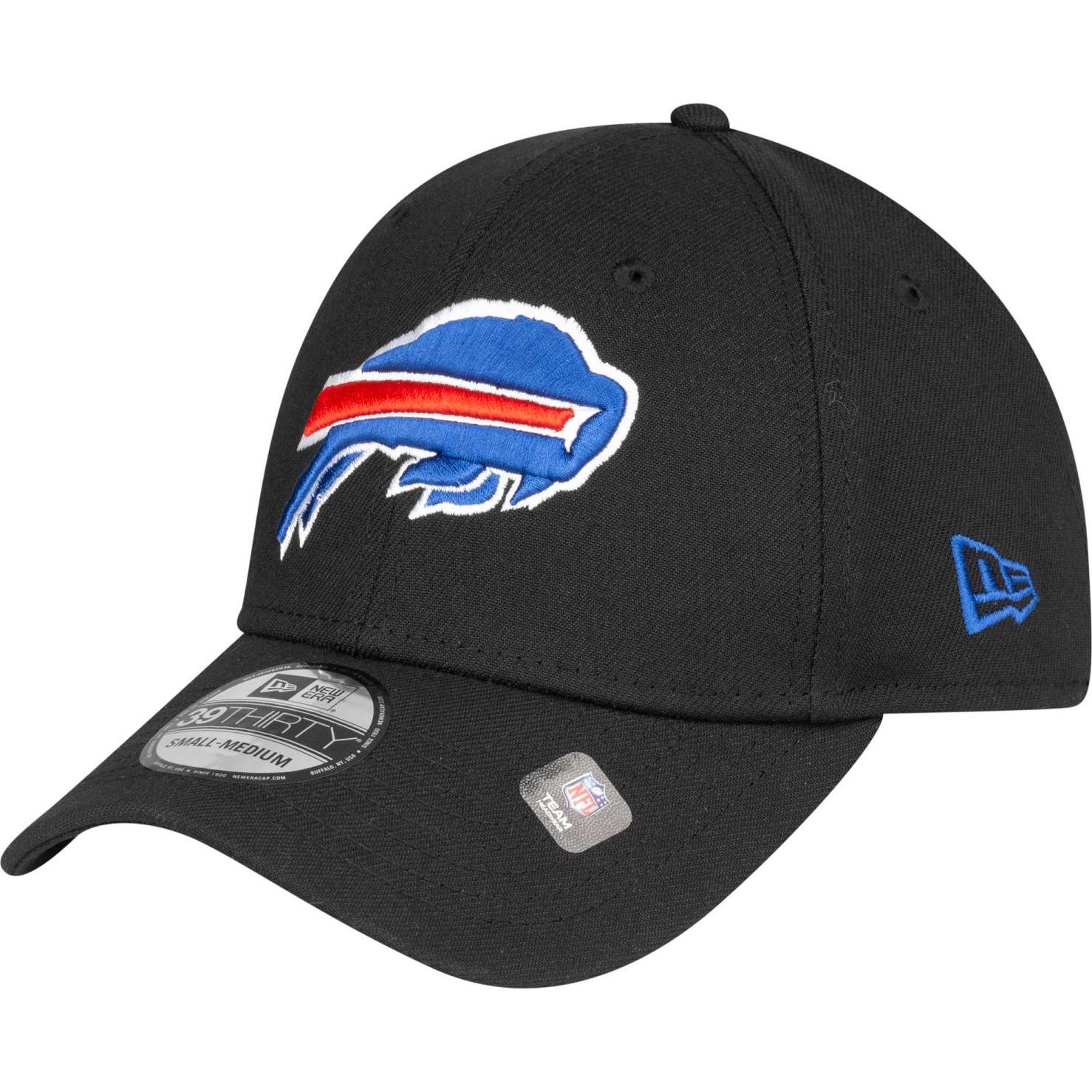 New Era, Herren, Cap, 39Thirty Stretch Cap - NFL Buffalo Bills - L/XL, Schwarz, (L)