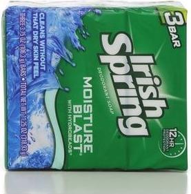 Produktbild Irish Spring Moisture Blast Deodorant Soap - Pack of 3