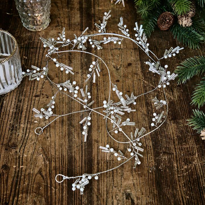 Image du produit Loberon Girlande Hybern silber