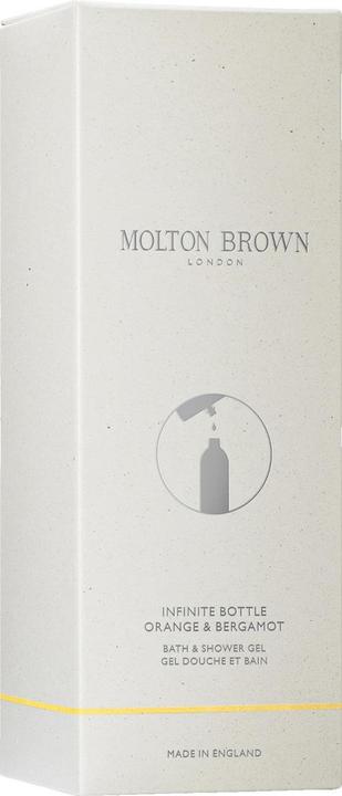 Actual product image Molton Brown Orange & Bergamot Infinite Bottle Bath & Shower Gel (400 ml)