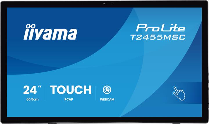Actual product image iiyama 60.5cm (23,8") T2455MSC-B2 16:9 M-Touch DP+HDMI+USB (1920 x 1080 pixels, 23.80")