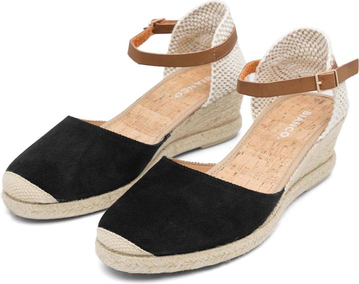 Immagine prodotto Bianco Espadrillas in pelle scamosciata con tacco BIAANNA Mix Espadrille (40)