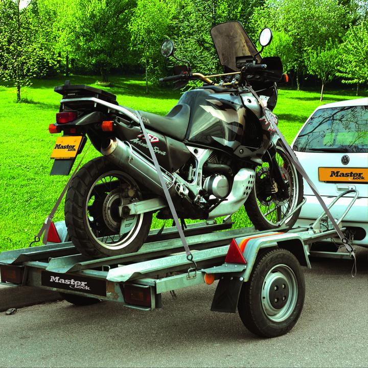 Image du produit Master Lock Sangles boucles autobloquantes de 1,80m x 25mm  lot de 4 gris