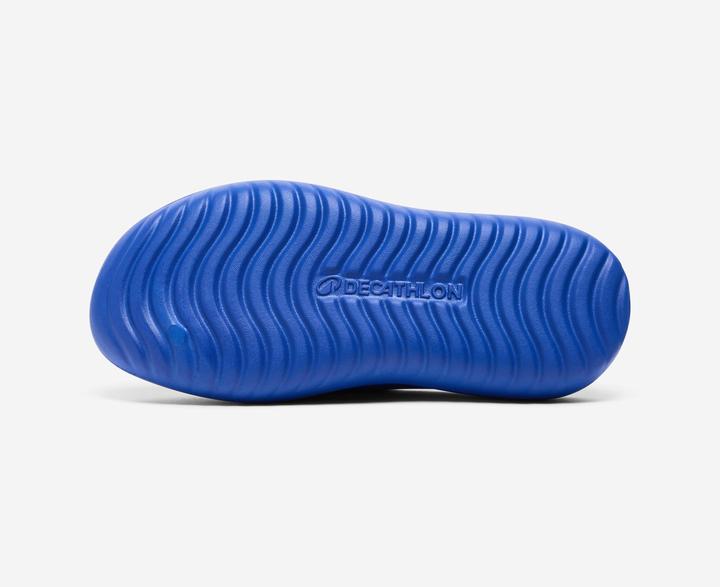 Actual product image Decathlon Badeschlappen Slides Damen/Herren - blau (37, 38)
