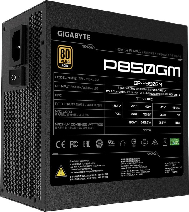 Produktbild Gigabyte P850GM (850 W)