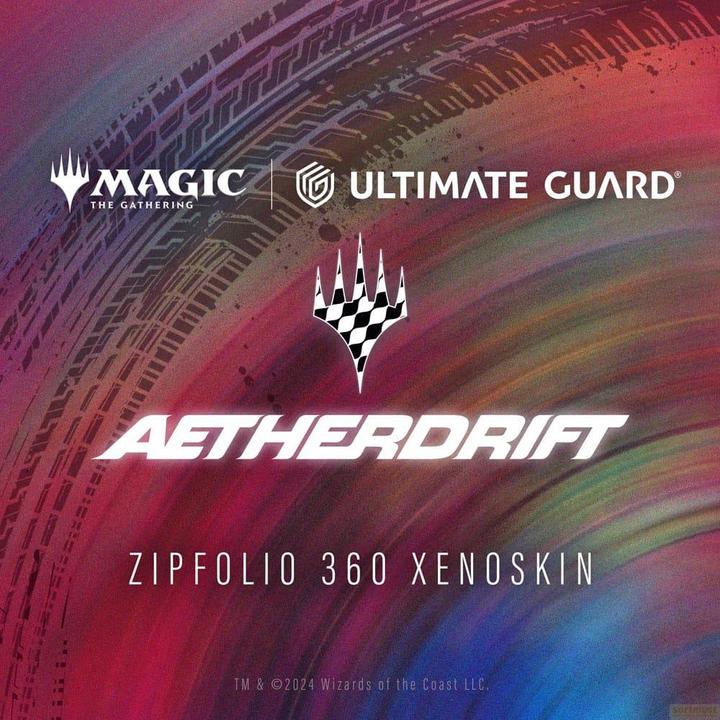 Produktbild Ultimate Guard Zipfolio 360 Xenoskin Magic: The Gathering "Aetherdrift" - Design 3