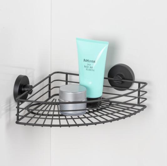 Productafbeelding Wenko Vacuum-Loc Hoekplank Bari (31.50 x 22 x 8.50 cm)