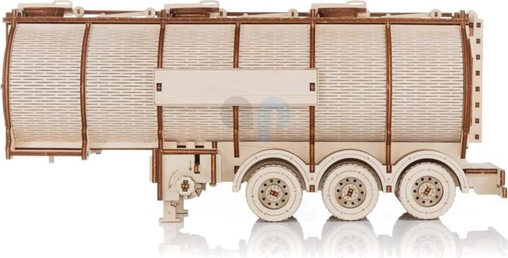 Actual product image Eco Wood Art Mechanical 3D wooden-puzzle -Tank Semi-Trailer for Truck Road King
