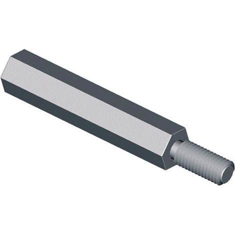 Alutronic Distance Bolts M3" 12.00 mm length AFST.B DI 653 12 BI/BU M3X12, Wasserkühlung Komponenten Zubehör
