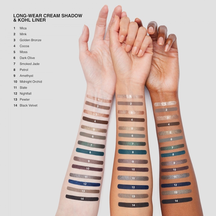 Produktbild Bobbi Brown Long-Wear Cream Shadow & Kohl Liner Smoked Jade/ Petrol (Petrol, Smoked Jade)