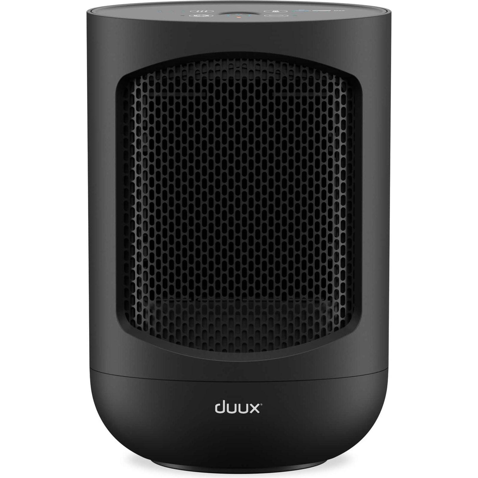 Duux Zone Personal Ceramic Heater Ceramic Heater 600/900/1500 W Black IP21, Heizkörper, Schwarz