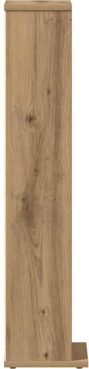 Image du produit vidaXL Étagère à CD Chêne Artisan 21x20x88 cm Matériau dérivé du bois (CD)