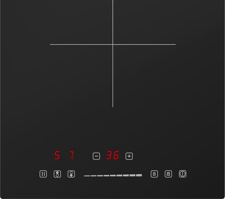 Actual product image Inventum IKI3008 - Inbouw inductie kookplaat - 30 cm - Zwart