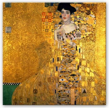 Image du produit Trenddeko Klimt - Portrait d'Adele Bloch-Bauer (70 x 70 cm)