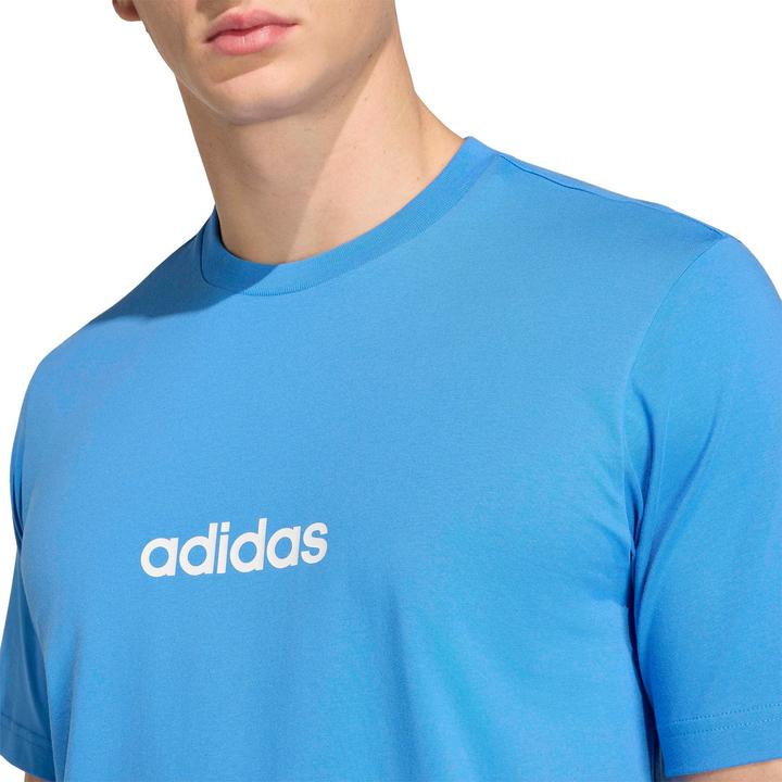 Produktbild Adidas M Lin Sj T - rayblu/owhite (S)