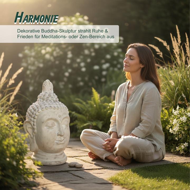 Produktbild Relaxdays Buddha-Kopf