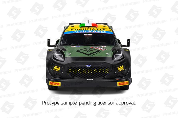 Actual product image Solido 1:18 Ford Puma Rally 1 2022 #7 black