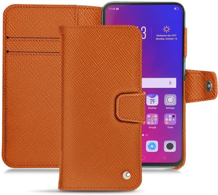 Actual product image Noreve Leather cover (Oppo Find X)
