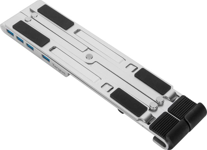 Immagine prodotto Targus Supporto portatile + hub USB-A Argento