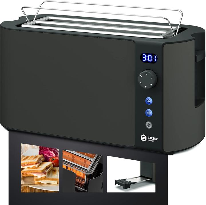 Produktbild Balter Toaster mit Langschlitz und LCD-Anzeige