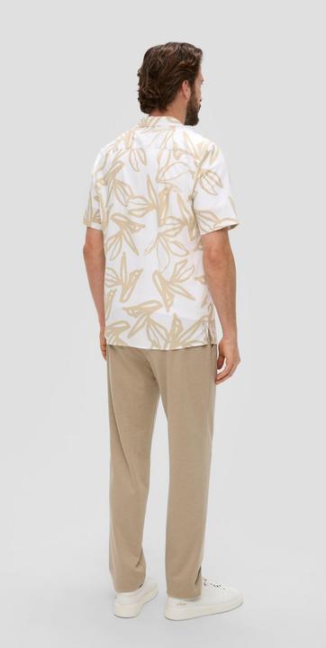 Produktbild s.Oliver Hemd Kurzarmhemd mit All-over-Print (XL)