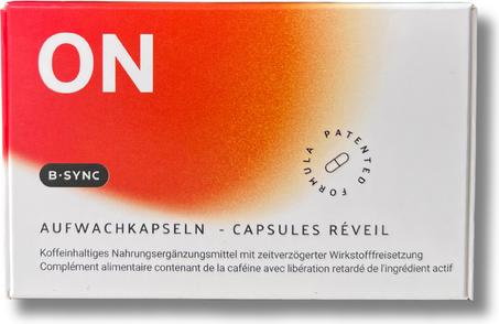 Actual product image B-Sync On ON Wake-Up capsules (nouveau) caps (20 Piece, Capsules, 18 g)