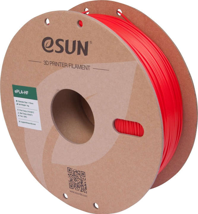 Produktbild eSUN Filament PLA High Speed Rot 1.75mm 1000g (PLA, 1.75 mm, 1000 g, Rot)