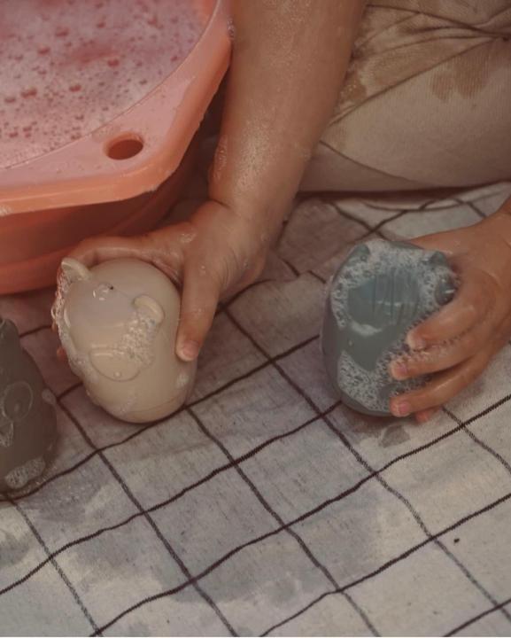 Image du produit Leo et Lea Jouets de bain 4 pièces silicone Montessori