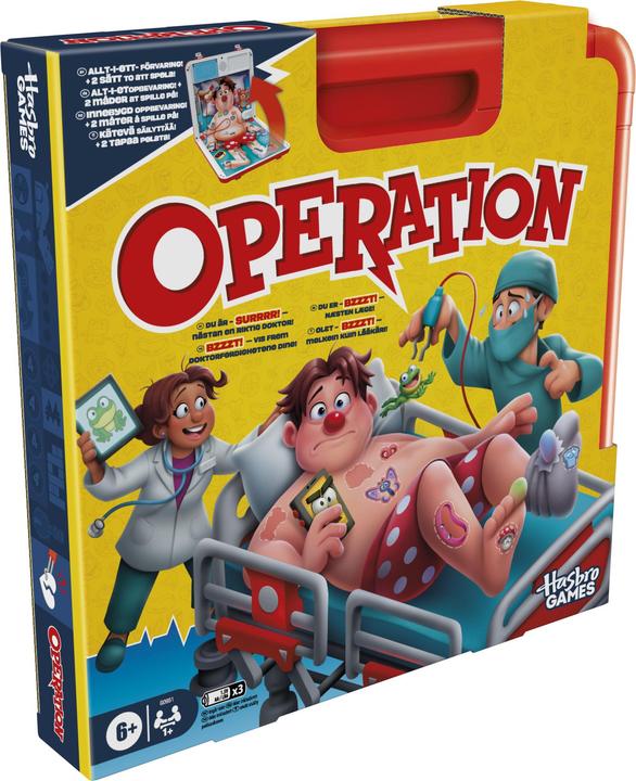 Actual product image Hasbro Operation (German, 2 - 4 Players)