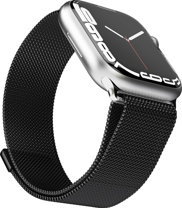 Actual product image Vonmählen Milanese Loop Case (38 mm, 40 mm, 41 mm, Stainless steel, Apple Watch Series 1, Apple Watch Series 2, Apple Watch Series 3, Apple Watch Series 4, Apple Watch Series 5, Apple Watch Series 6, Apple Watch Series 7, Apple Watch Series 8, Apple Watch Series 9, Apple Watch SE)