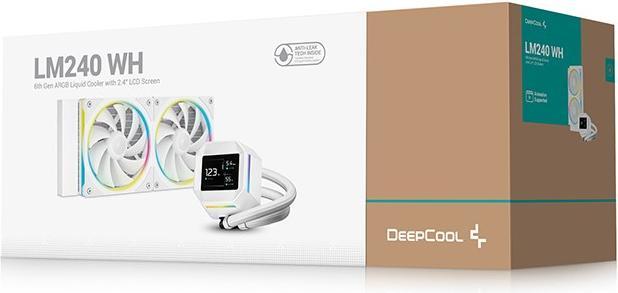 Produktbild Deepcool "K Cooler Wasserkühlung LM240 White"