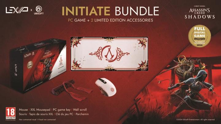 Produktbild Lexip X UBISOFT Assassins Creed Shadows INITIATE Box PC Game Mouse Mat (XXL)