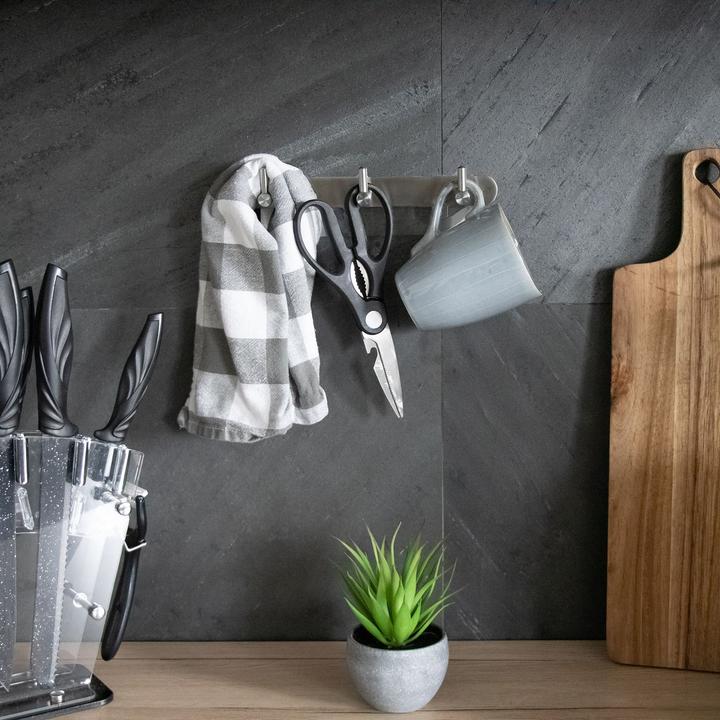 Immagine prodotto Intirilife Appendiabiti con 3 ganci nero