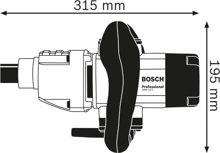 Produktbild Bosch Professional Rührwerk GRW 12 E, 1-Gang Rührwerk, 1200 W