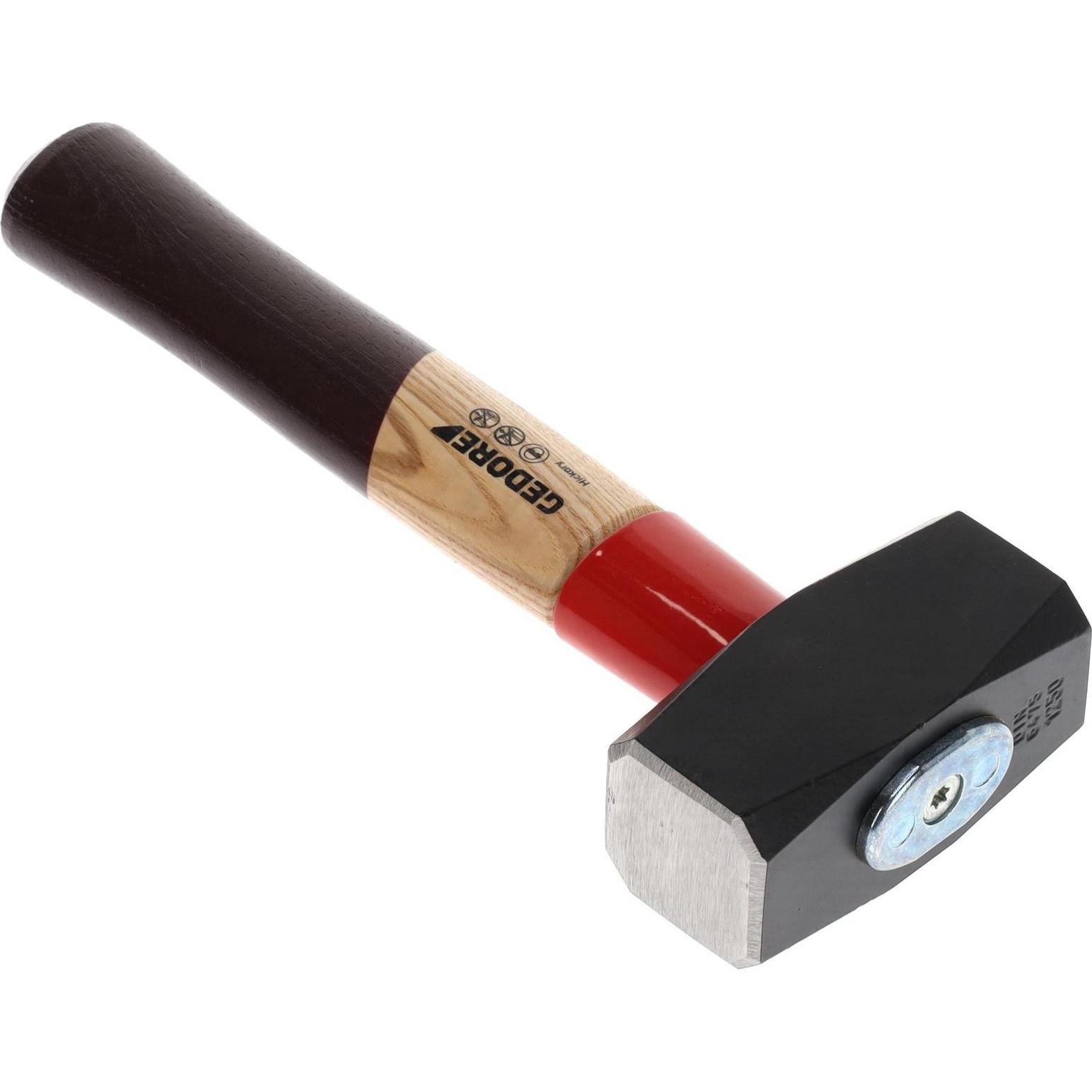 Thumbnail - Gedore, Hammer, 620 H-1250 Fäustel ROTBAND-PLUS mit Hickorystiel, 1250 g (1250 g)