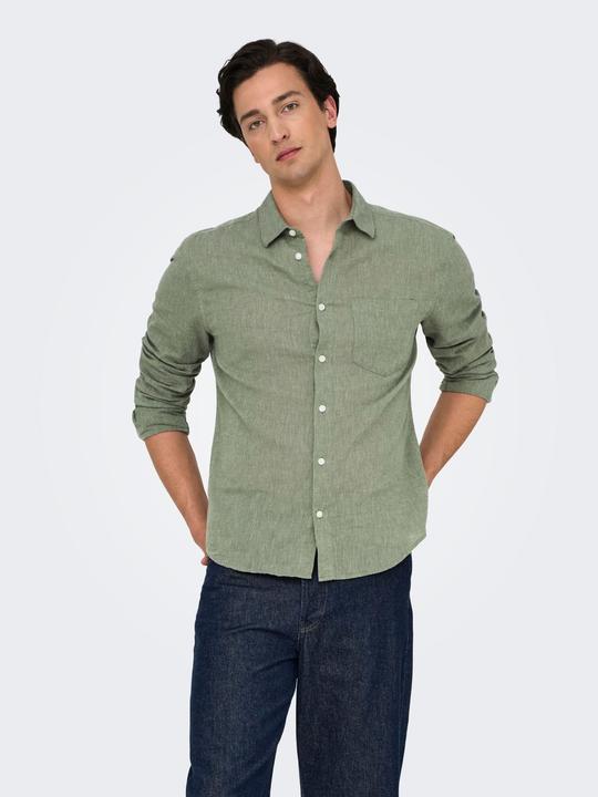 Immagine prodotto Only & Sons Onscaiden Life Reg Ls 1 Pkt Shirt Noos (XXL)