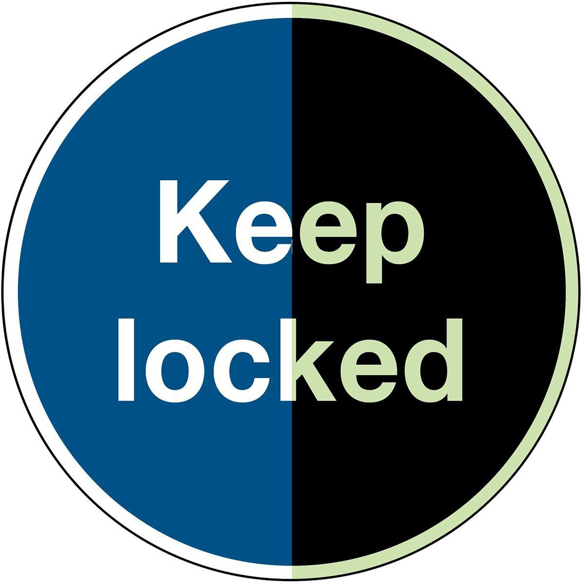Brady, Etiketten, Glow-in-the-dark safety sign