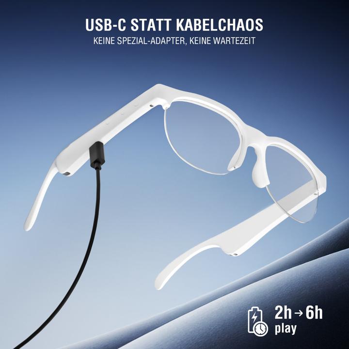 Produktbild 4smarts Wireless SoundGlasses Sport 2 (Keine Geräuschunterdrückung, 6 h, Kabellos)