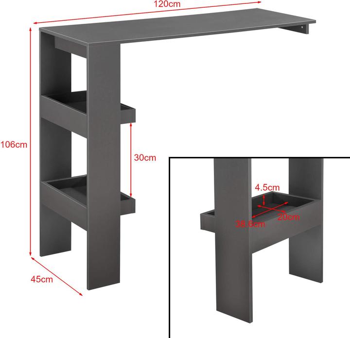 Produktbild En.Casa Bromölla (120 x 45 x 106 cm)