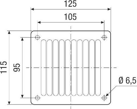Produktbild Maico Ausblasschutzgitter