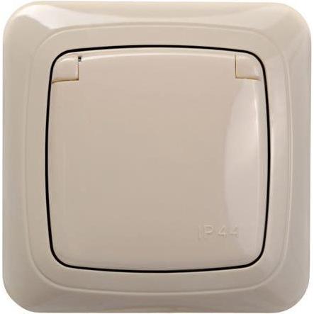 Liregus, Steckdose, Powerp Und. Anode Bed Unfr Ip44 Sand