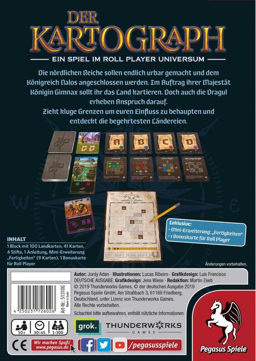 Produktbild Pegasus Der Kartograph (Deutsch)