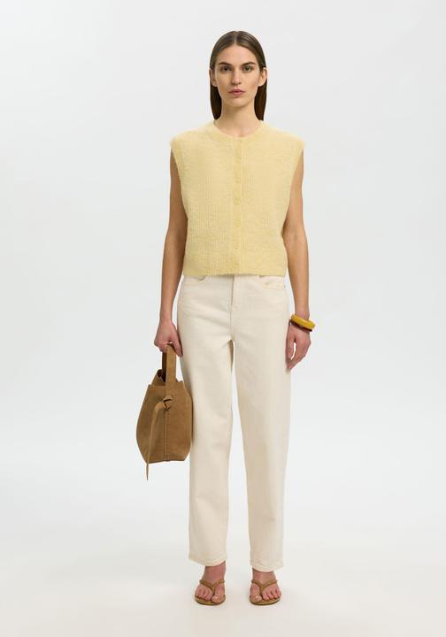 Actual product image Selected Wollgemisch Strickweste (M)