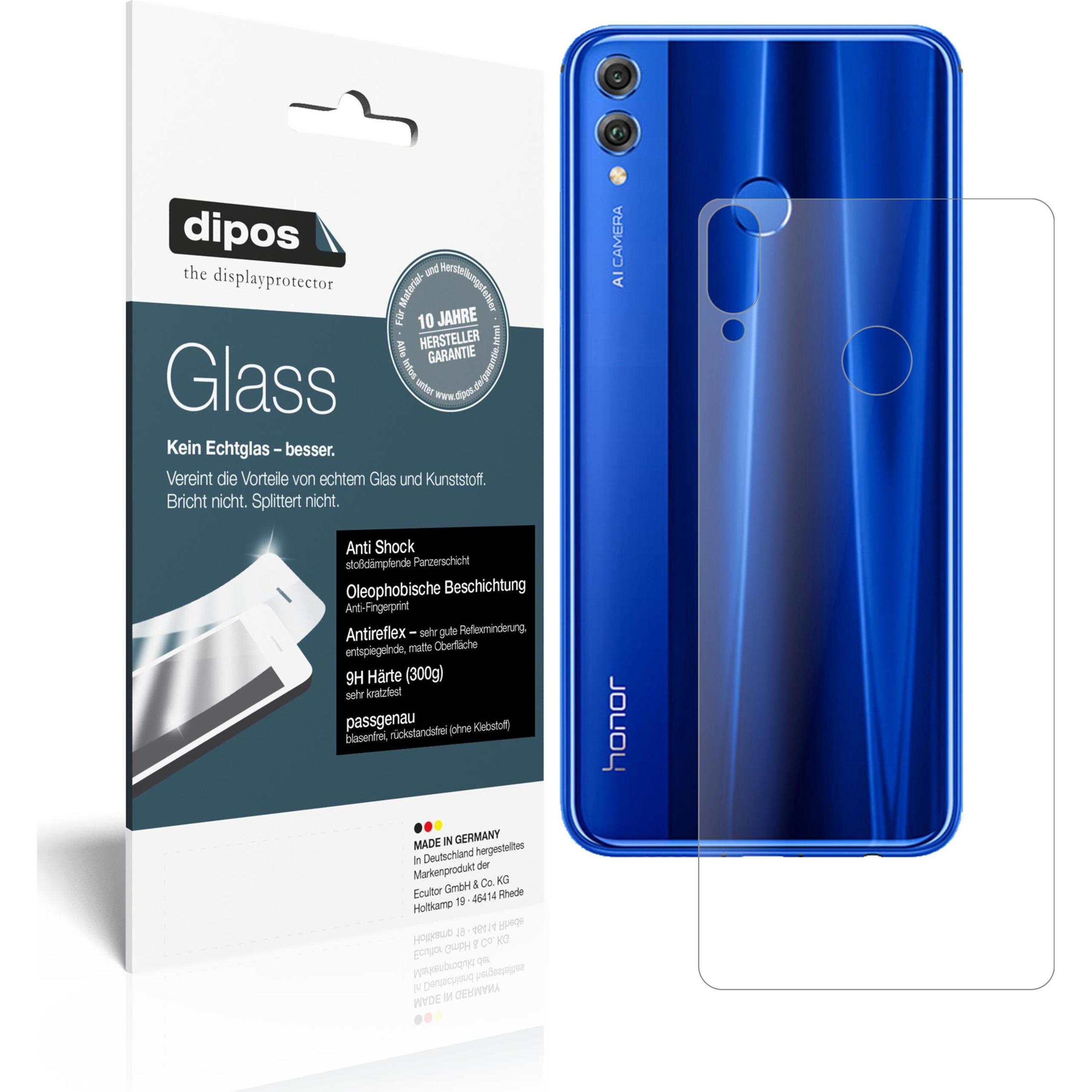 Thumbnail - Dipos Displayschutz Anti-Shock (2 Stück, Honor 8X Max), Smartphone Schutzfolie, Transparent