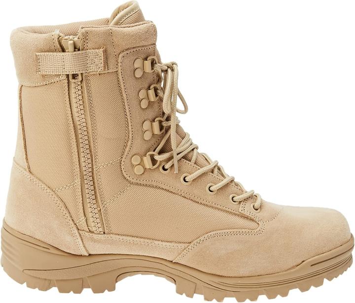 Actual product image Mil-tec Tactical Boot M.Ykk Zipper Brown 46 (46)