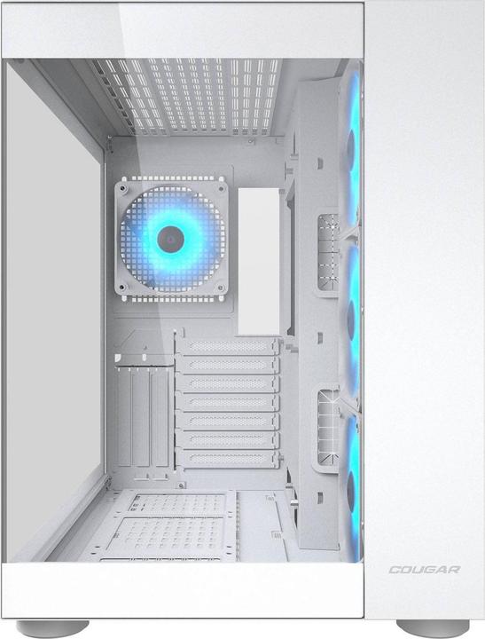 Actual product image Cougar Boitier Moyen Tour ATX FV150 RGB avec panneaux vitrés (Blanc) (ATX, mATX, Mini-ITX)