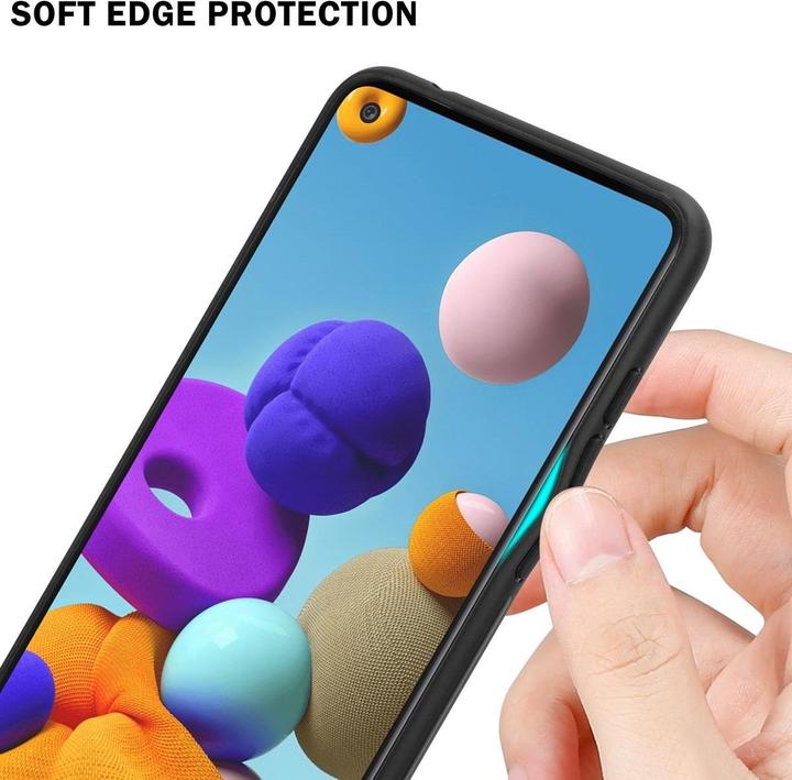 Produktbild Cadorabo TPU 2 Farben Glas Cover (Samsung Galaxy A21s)