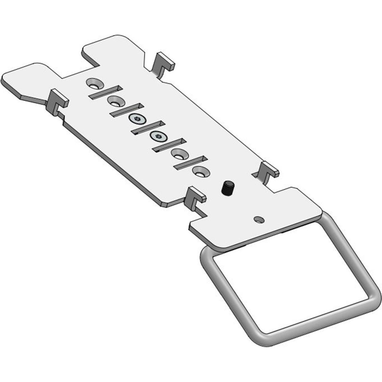 Ergonomic Solutions, Accessori per registratori di cassa, Piastra con foro per Banksys